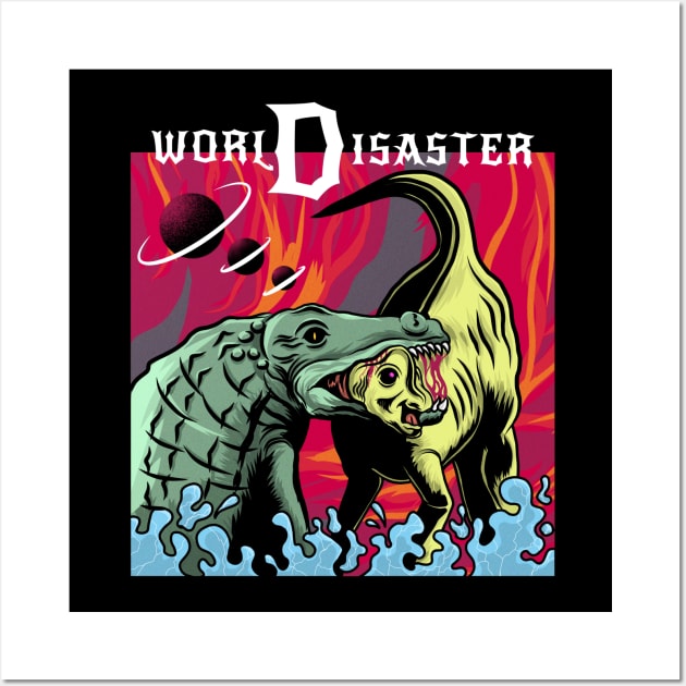 WORLD DISASTER, BAND MERCHANDISE Wall Art by Ancient Design